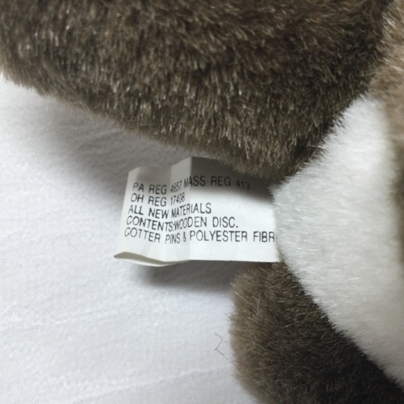 Collectible Plush Otters Pair K & M International 1997 Soft, Cute Vintage - Picture 10 of 11